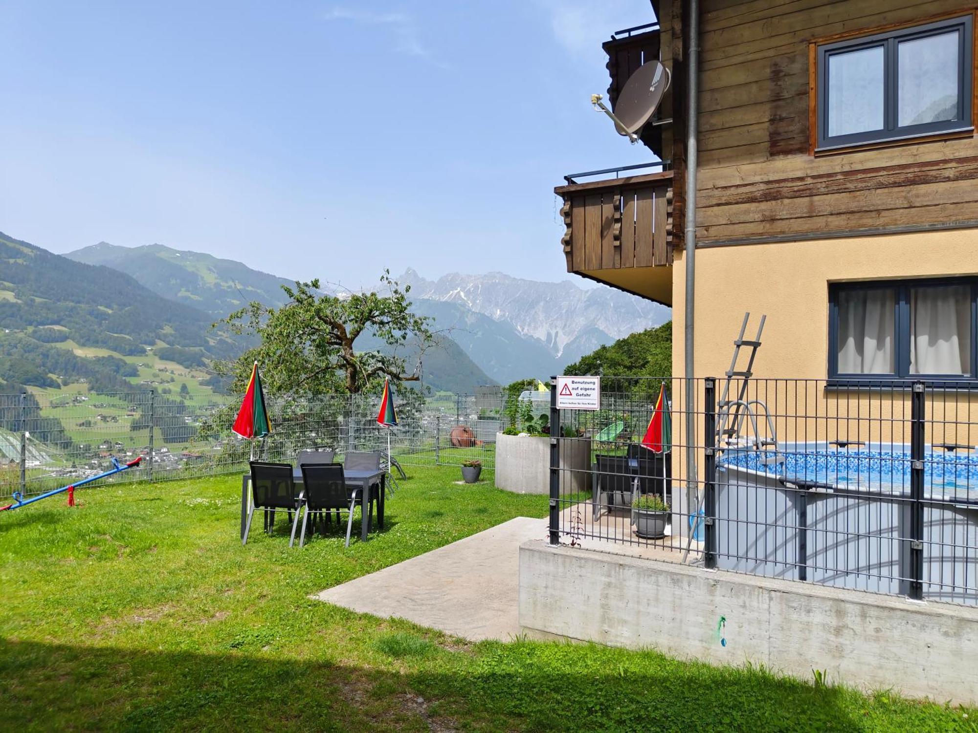 Alpenbauernhaus Konzett Schruns Exterior foto